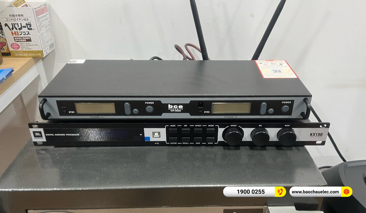 Lắp đặt d&agrave;n karaoke di động Bose hơn 49tr cho anh Cảnh tại G&ograve; Vấp