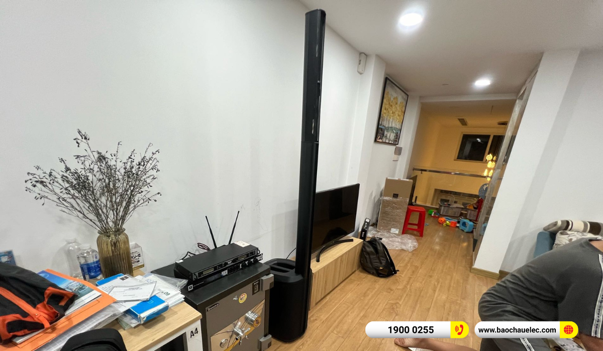 Lắp đặt d&agrave;n karaoke di động Bose hơn 49tr cho anh Cảnh tại G&ograve; Vấp