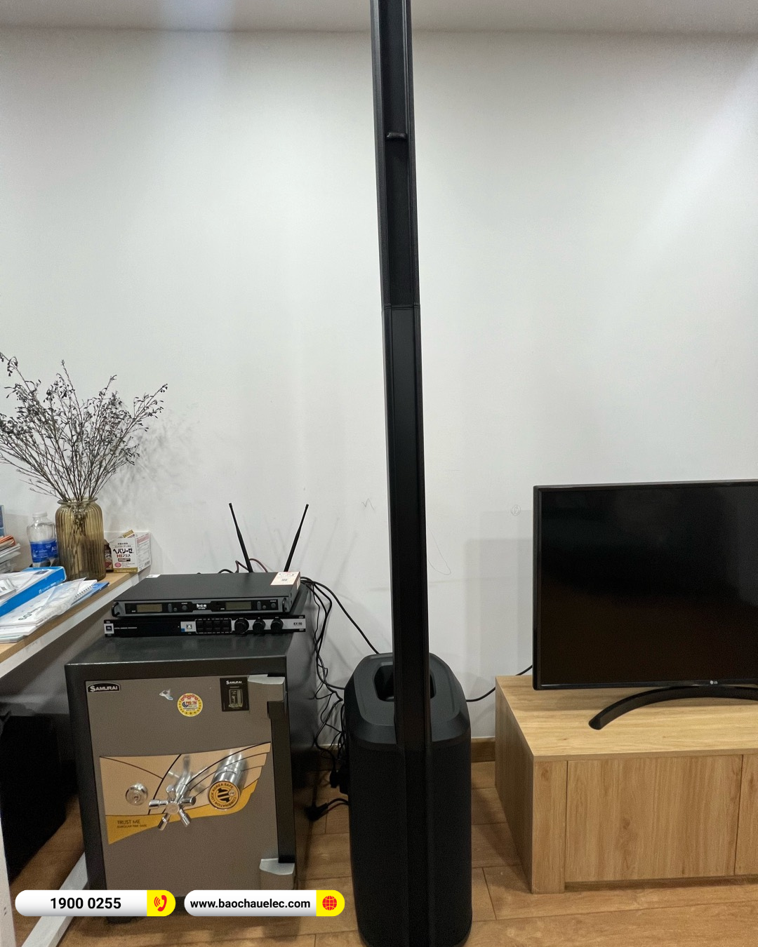 Lắp đặt d&agrave;n karaoke di động Bose hơn 49tr cho anh Cảnh tại G&ograve; Vấp