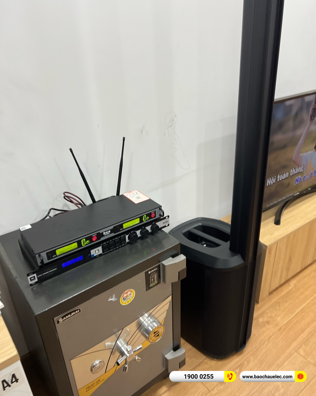 Lắp đặt d&agrave;n karaoke di động Bose hơn 49tr cho anh Cảnh tại G&ograve; Vấp