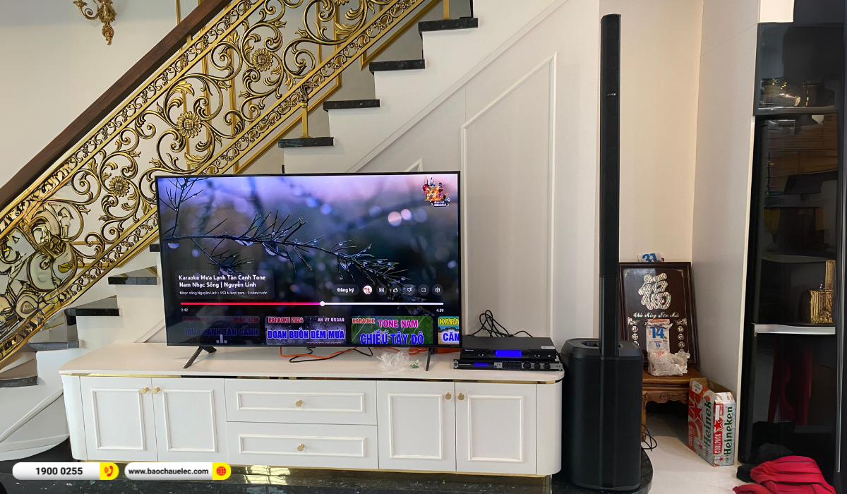 Lắp đặt d&agrave;n karaoke di động Bose hơn 79tr cho anh Thọ tại Vũng T&agrave;u