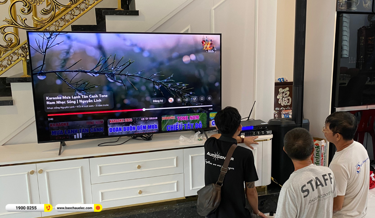 Lắp đặt d&agrave;n karaoke di động Bose hơn 79tr cho anh Thọ tại Vũng T&agrave;u