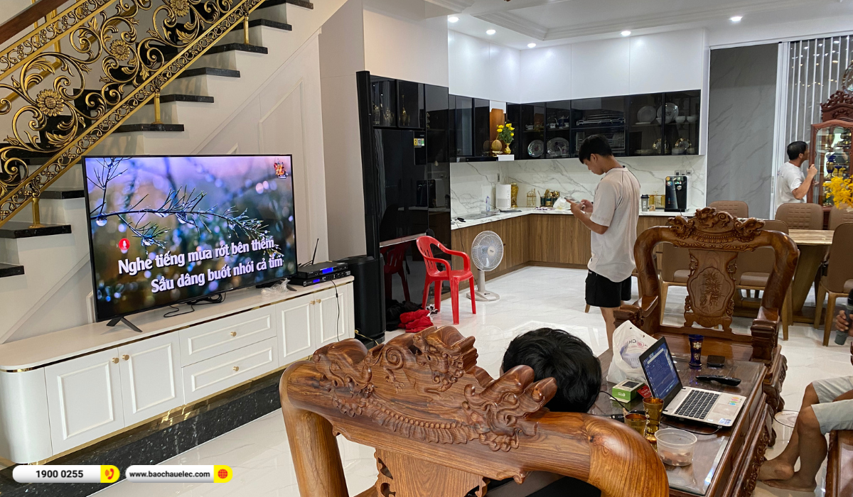 Lắp đặt d&agrave;n karaoke di động Bose hơn 79tr cho anh Thọ tại Vũng T&agrave;u