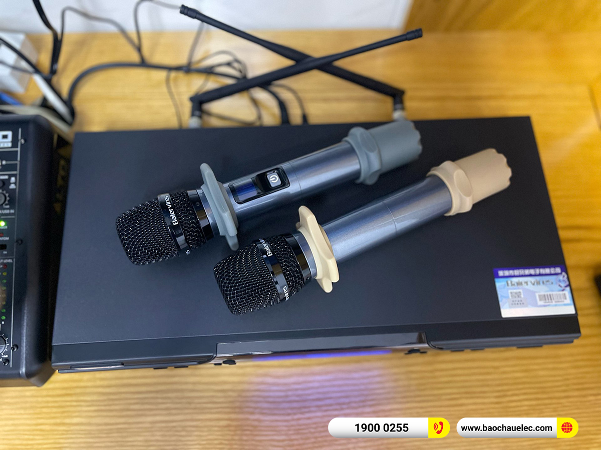 Lắp đặt dàn karaoke di động dBTechnologies cho anh Hải tại Đồng Nai
