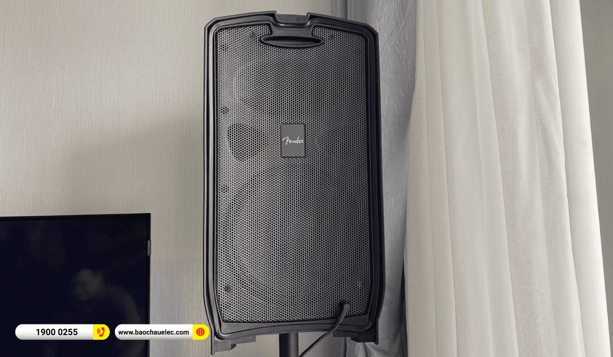 Lắp đặt d&agrave;n karaoke di động Fender gần 45tr cho anh Danh tại B&igrave;nh Dương