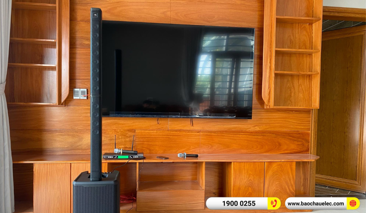 Lắp đặt dàn karaoke di động JBL hơn 42tr cho anh Bảo tại Đồng Nai