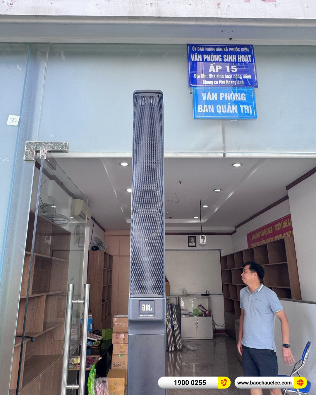 Lắp đặt d&agrave;n karaoke di động JBL hơn 28tr cho ch&uacute; Cường tại TP HCM