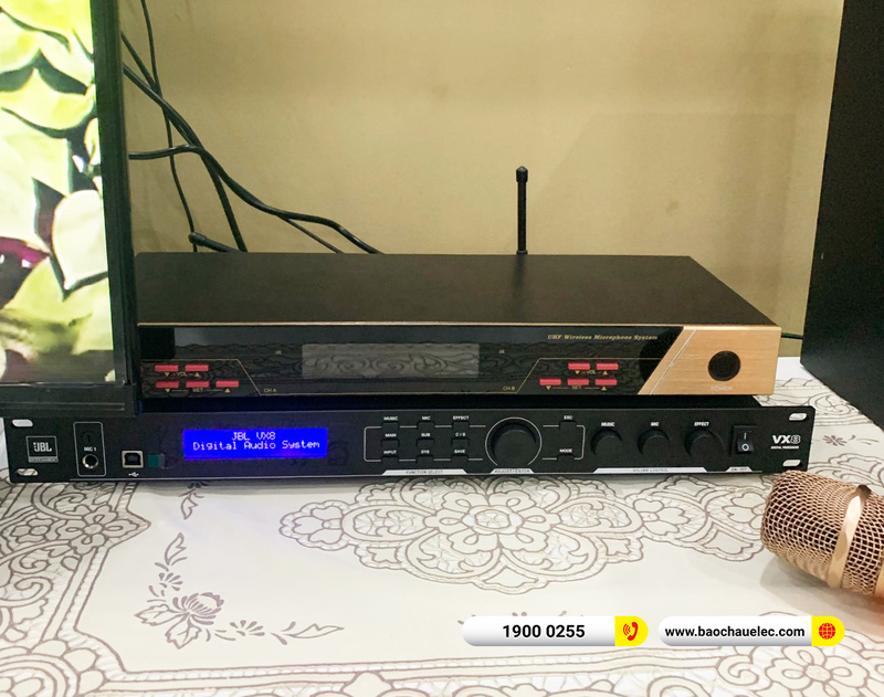 Lắp đặt d&agrave;n karaoke di động JBL gần 86tr cho ch&uacute; T&agrave;i ở TPHCM