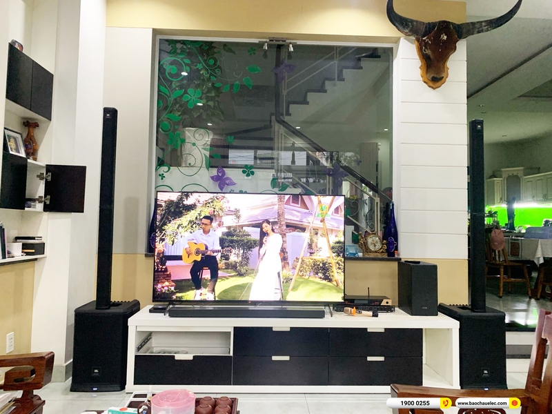 Lắp đặt d&agrave;n karaoke di động JBL gần 86tr cho ch&uacute; T&agrave;i ở TPHCM