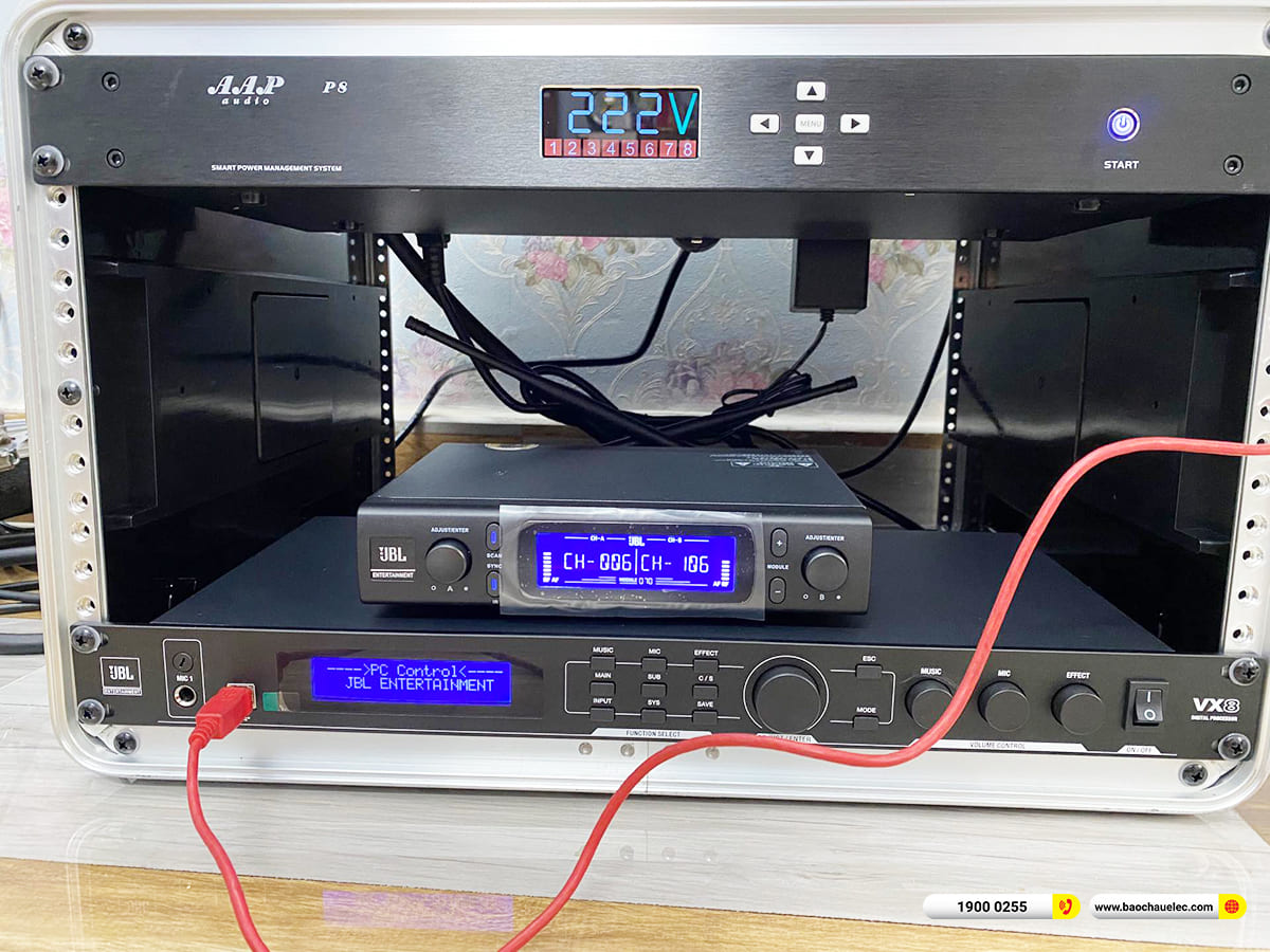 Lắp đặt d&agrave;n karaoke di động Yamaha gần 82tr cho anh Cường ở TPHCM