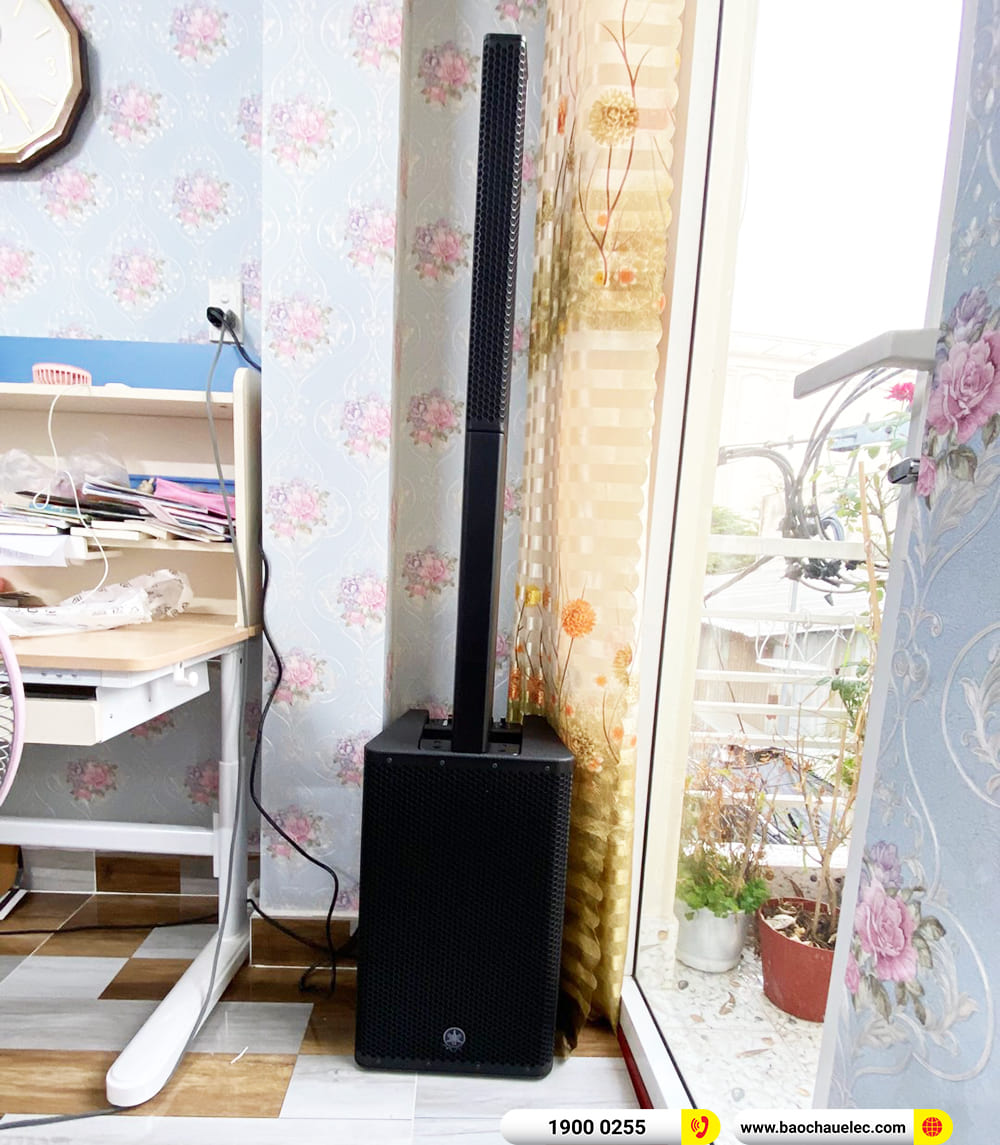 Lắp đặt d&agrave;n karaoke di động Yamaha gần 82tr cho anh Cường ở TPHCM