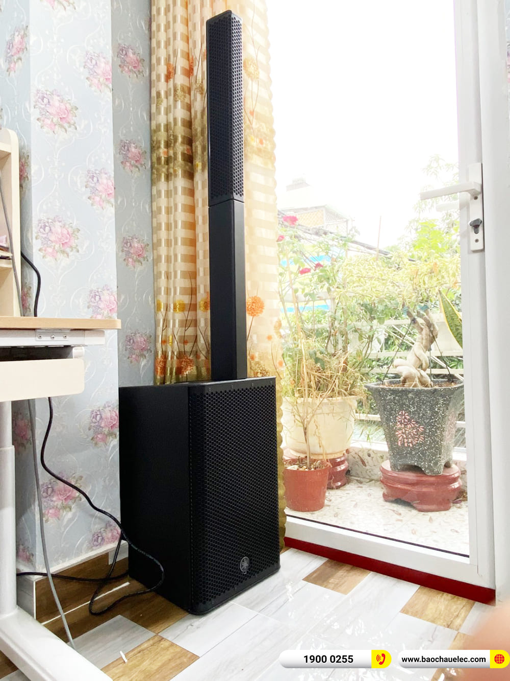 Lắp đặt d&agrave;n karaoke di động Yamaha gần 82tr cho anh Cường ở TPHCM