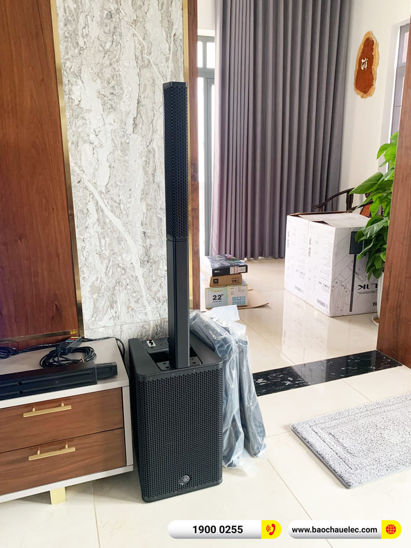 Lắp đặt d&agrave;n karaoke di động Yamaha hơn 84tr cho anh Khoa ở B&igrave;nh Phước
