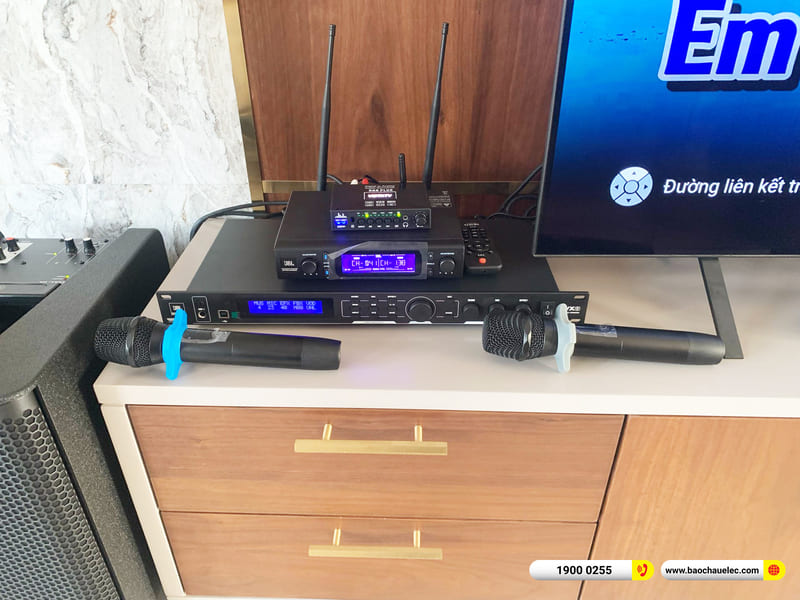 Lắp đặt d&agrave;n karaoke di động Yamaha hơn 84tr cho anh Khoa ở B&igrave;nh Phước