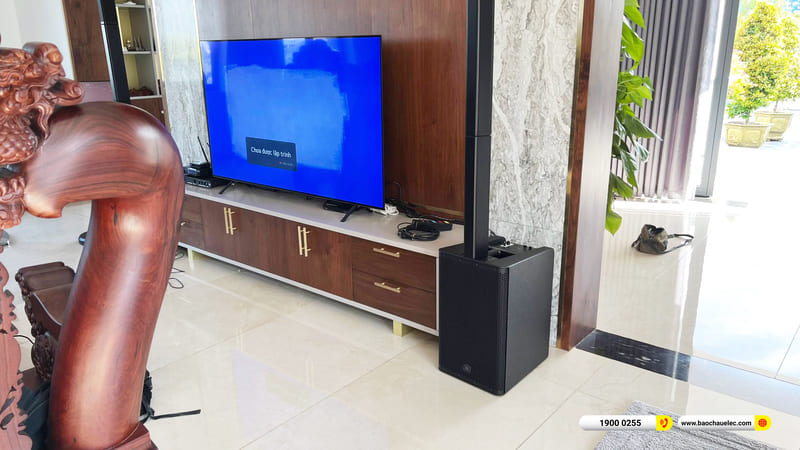 Lắp đặt d&agrave;n karaoke di động Yamaha hơn 84tr cho anh Khoa ở B&igrave;nh Phước