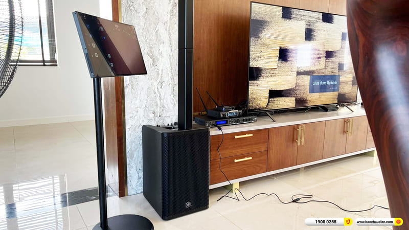 Lắp đặt d&agrave;n karaoke di động Yamaha hơn 84tr cho anh Khoa ở B&igrave;nh Phước