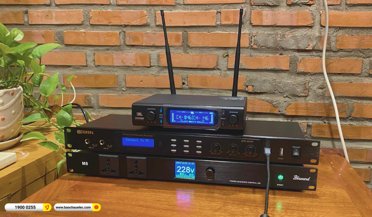 Lắp đặt d&agrave;n karaoke di động Yamaha hơn 76tr cho chị Ngọc Anh tại Thủ Đức