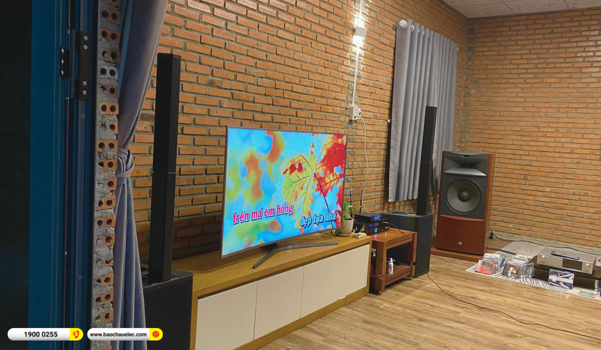 Lắp đặt d&agrave;n karaoke di động Yamaha hơn 76tr cho chị Ngọc Anh tại Thủ Đức