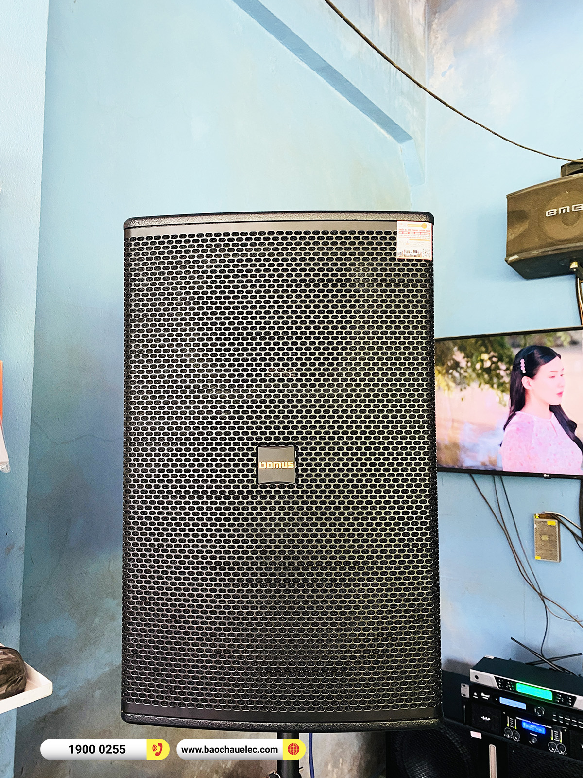 Lắp đặt d&agrave;n karaoke Domus gần 51tr cho anh Bẩy ở Th&aacute;i Nguy&ecirc;n