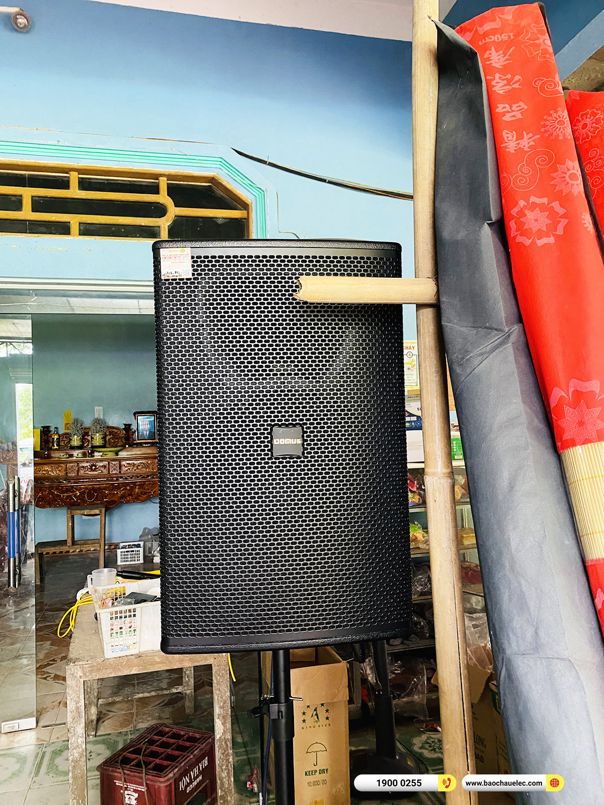 Lắp đặt d&agrave;n karaoke Domus gần 51tr cho anh Bẩy ở Th&aacute;i Nguy&ecirc;n