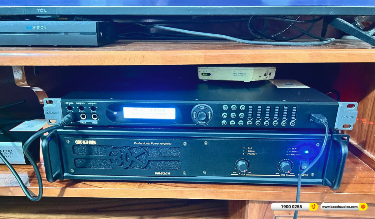 Lắp đặt d&agrave;n karaoke Domus gần 37tr cho anh B&igrave;nh tại Đắk Lắk