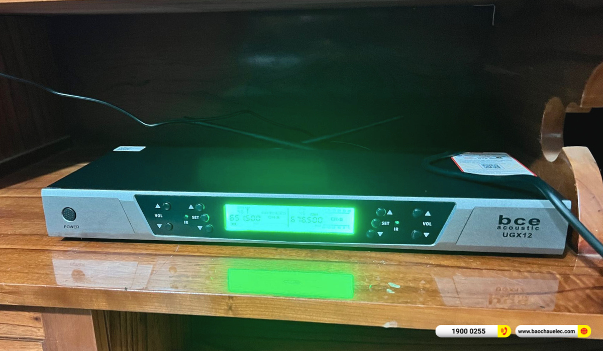 Lắp đặt d&agrave;n karaoke Domus gần 37tr cho anh B&igrave;nh tại Đắk Lắk