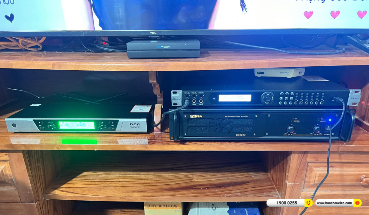 Lắp đặt d&agrave;n karaoke Domus gần 37tr cho anh B&igrave;nh tại Đắk Lắk