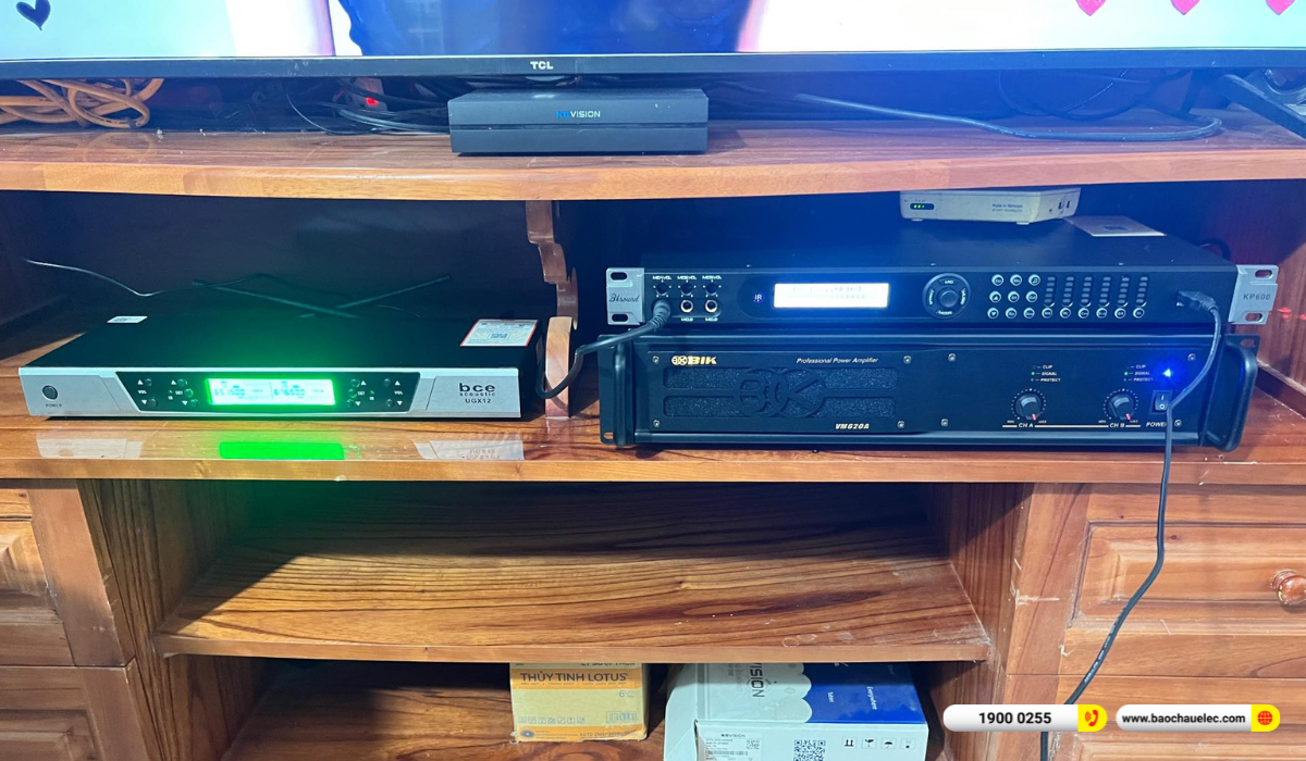 Lắp đặt d&agrave;n karaoke Domus gần 37tr cho anh B&igrave;nh tại Đắk Lắk