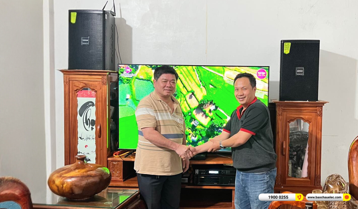 Lắp đặt d&agrave;n karaoke Domus gần 37tr cho anh B&igrave;nh tại Đắk Lắk