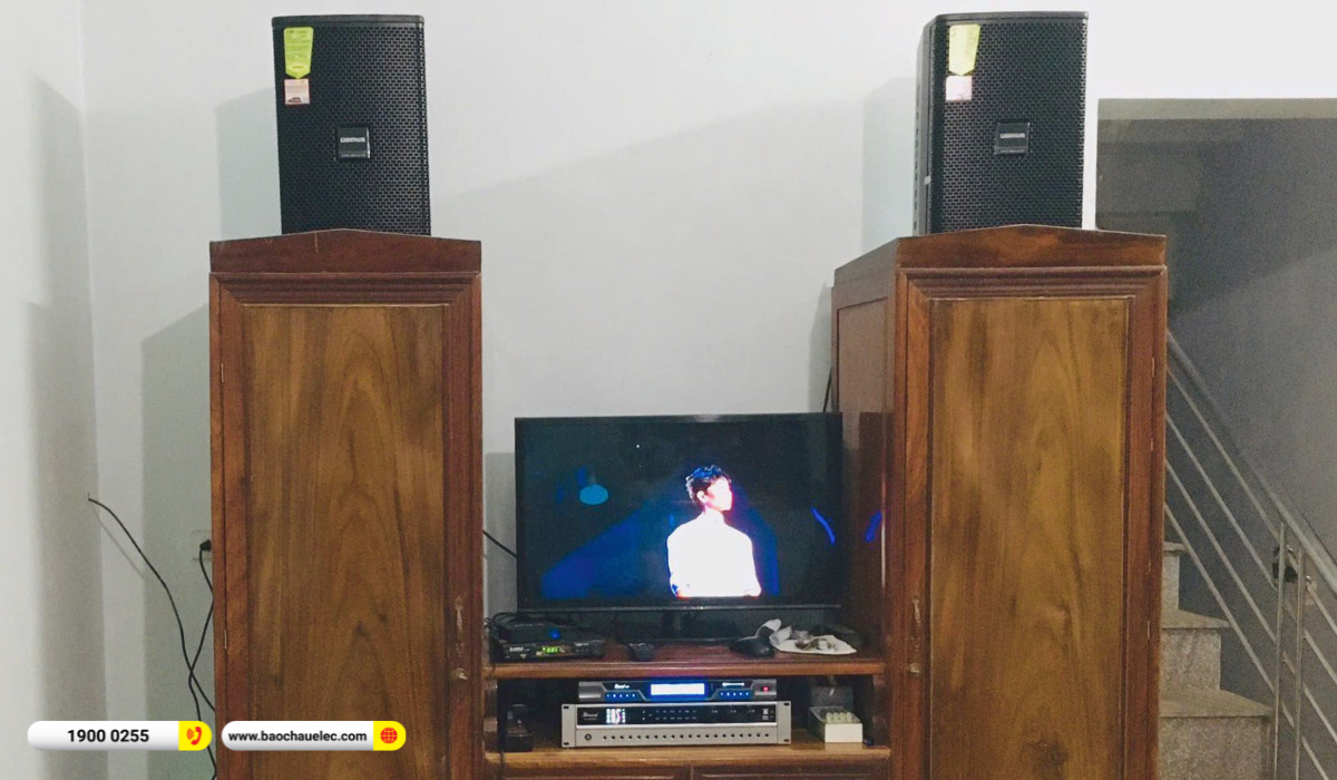 Lắp đặt d&agrave;n karaoke Domus hơn 23tr cho anh Cầm tại Bắc Giang