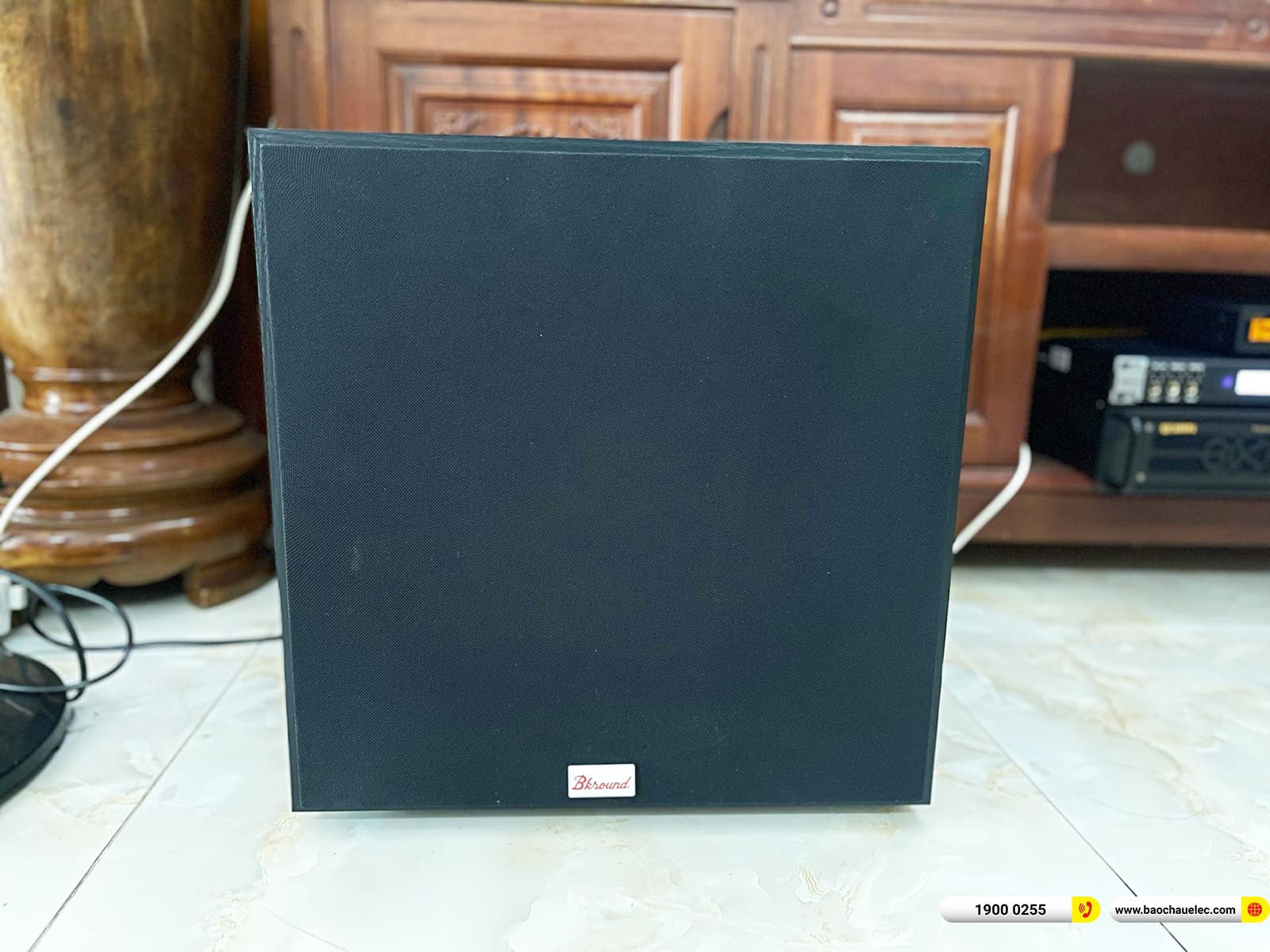 Lắp đặt d&agrave;n karaoke Domus gần 28tr cho anh Chiến ở Hậu Giang