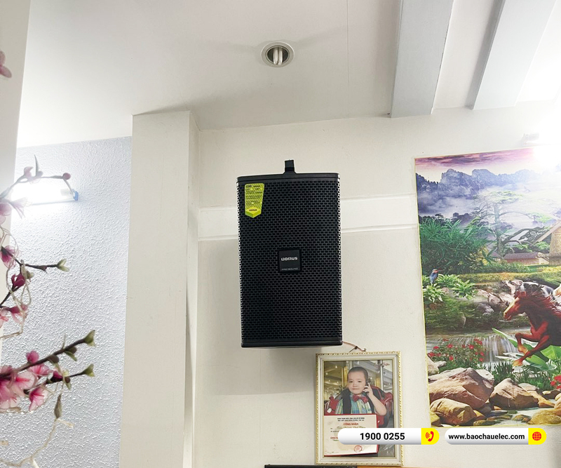 Lắp đặt d&agrave;n karaoke Domus hơn 31tr cho anh Cường ở TPHCM