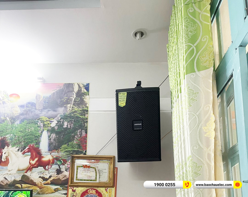Lắp đặt d&agrave;n karaoke Domus hơn 31tr cho anh Cường ở TPHCM