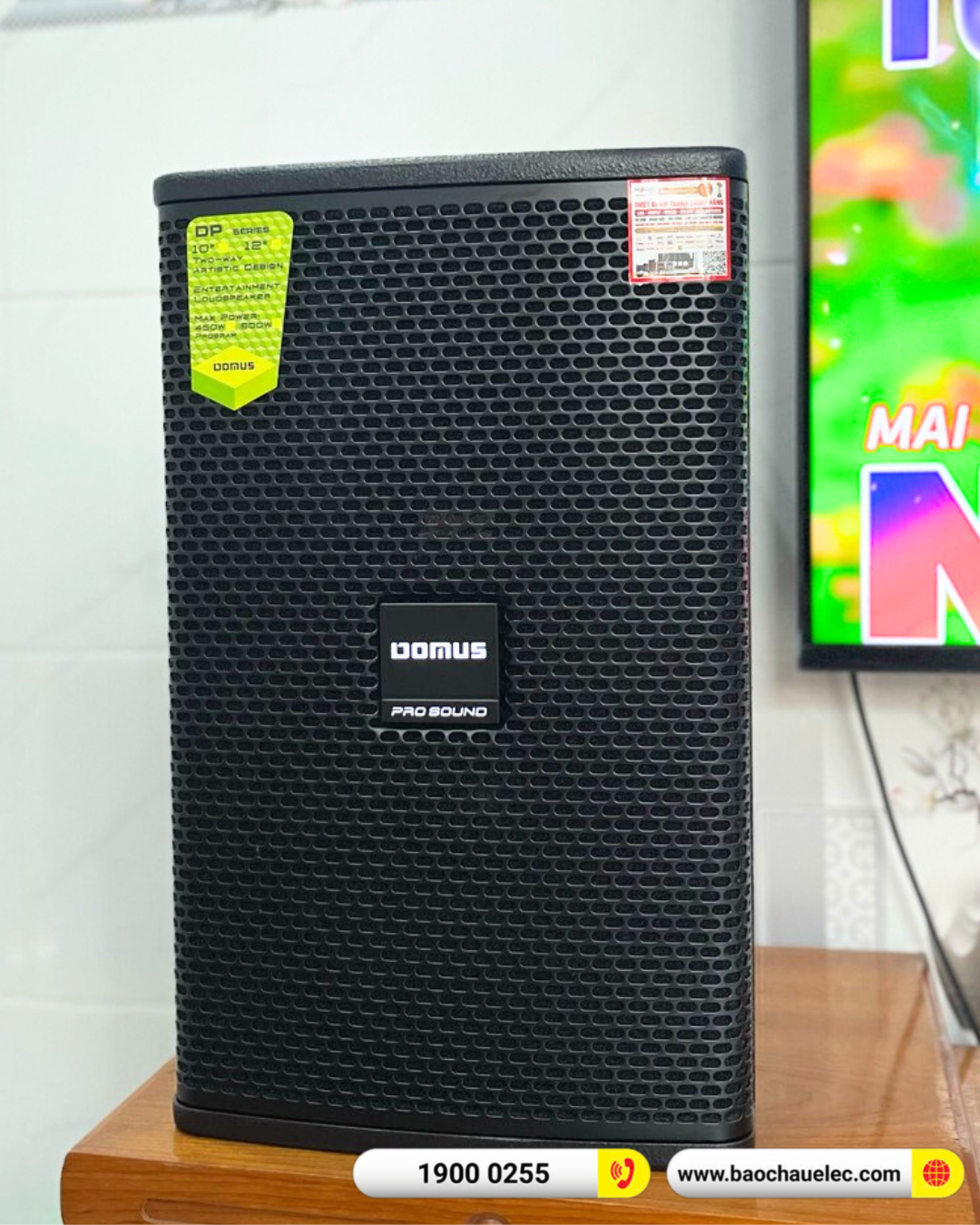 Lắp đặt d&agrave;n karaoke Domus hơn 29tr cho anh Cường tại Đồng Nai