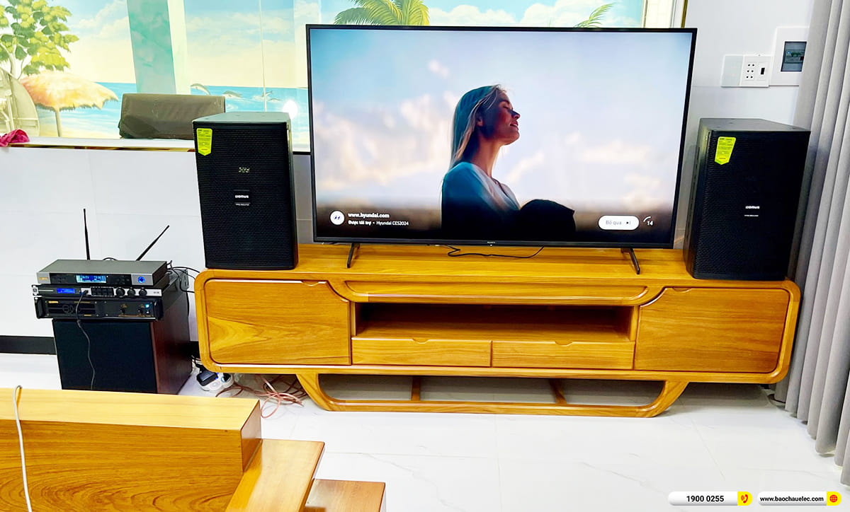 Lắp đặt d&agrave;n karaoke Domus gần 41tr cho anh Đạt ở Cần Thơ