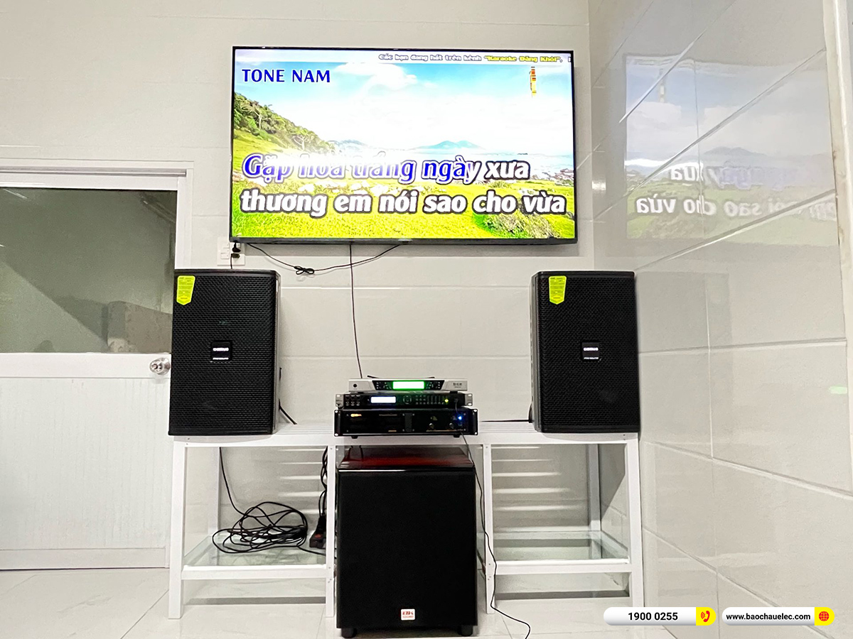 Lắp đặt d&agrave;n karaoke Domus hơn 37tr cho anh Đ&ocirc;n ở Cần Thơ