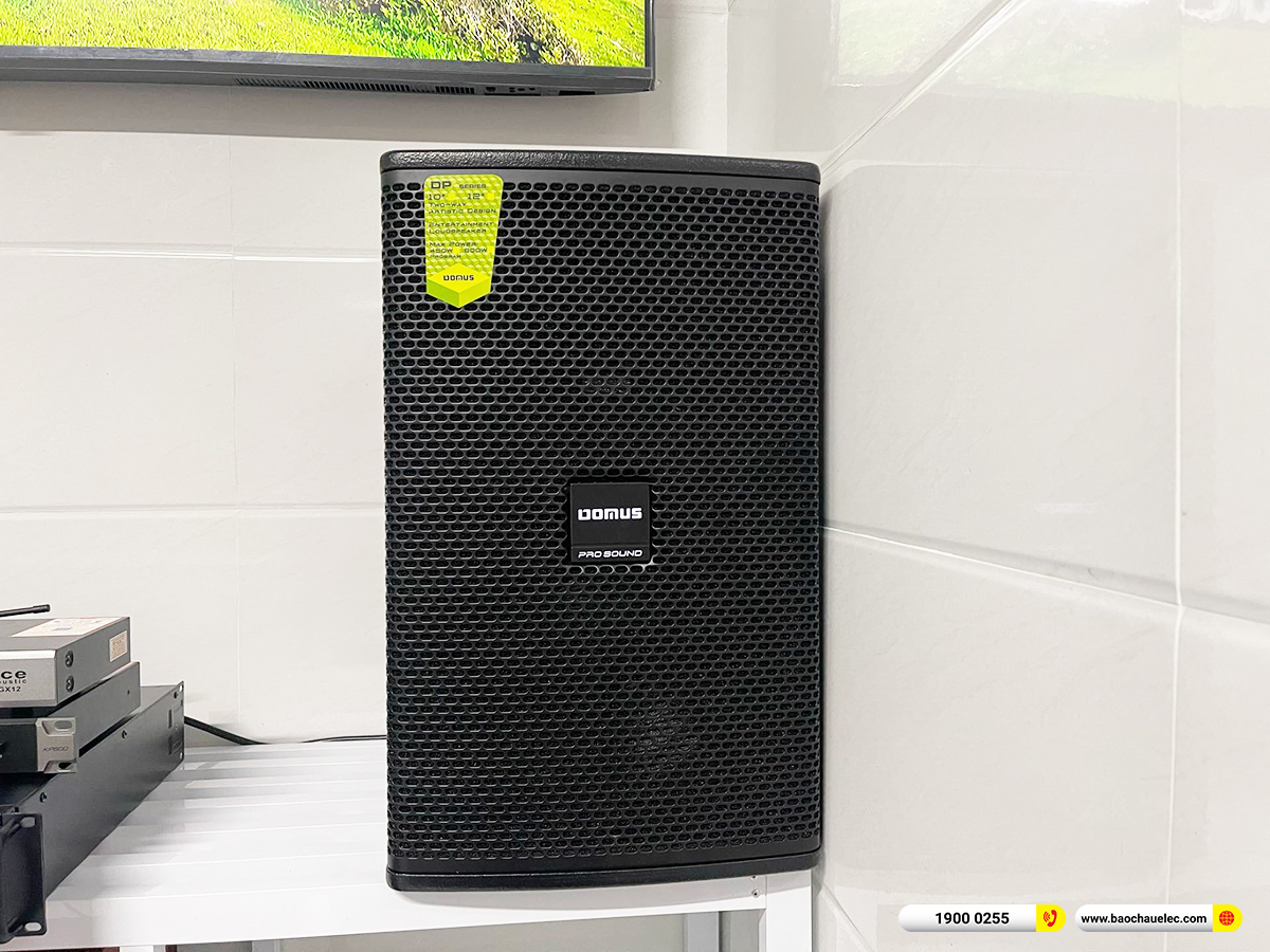 Lắp đặt d&agrave;n karaoke Domus hơn 37tr cho anh Đ&ocirc;n ở Cần Thơ