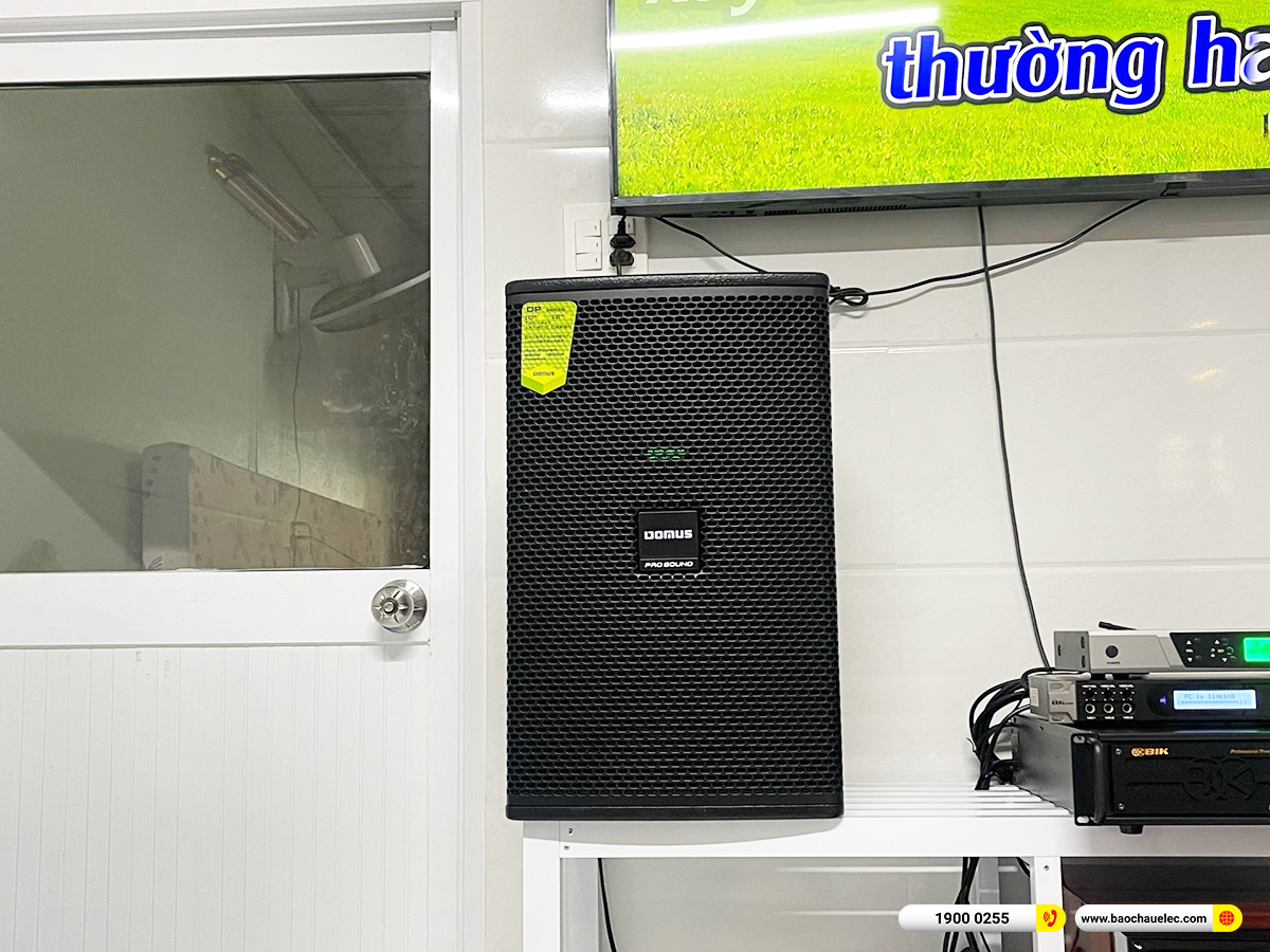Lắp đặt d&agrave;n karaoke Domus hơn 37tr cho anh Đ&ocirc;n ở Cần Thơ