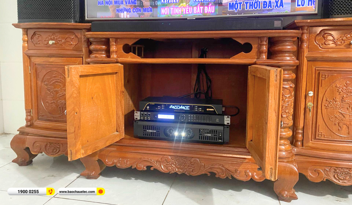 Lắp đặt d&agrave;n karaoke Domus hơn 38tr cho anh Hải tại B&igrave;nh Dương