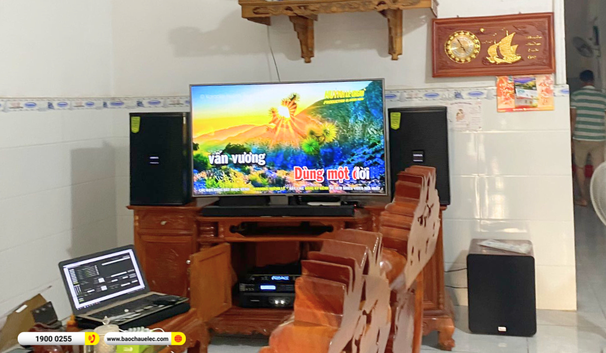 Lắp đặt d&agrave;n karaoke Domus hơn 38tr cho anh Hải tại B&igrave;nh Dương