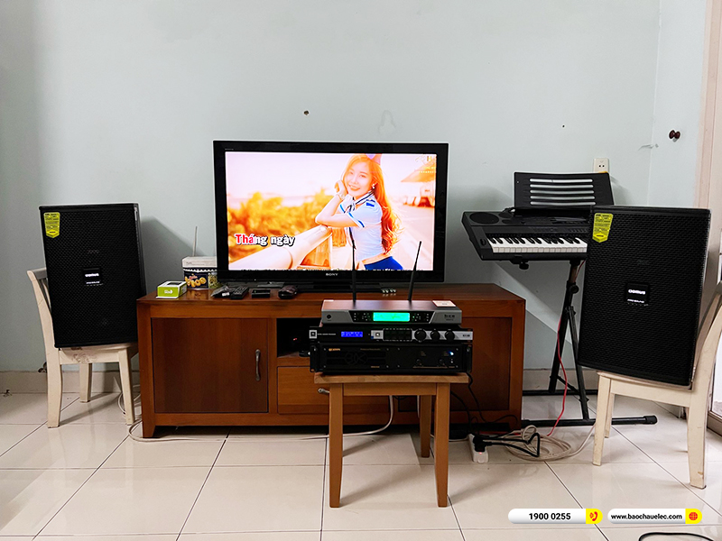 Lắp đặt d&agrave;n karaoke Domus hơn 31tr cho anh Hậu ở B&igrave;nh Dương