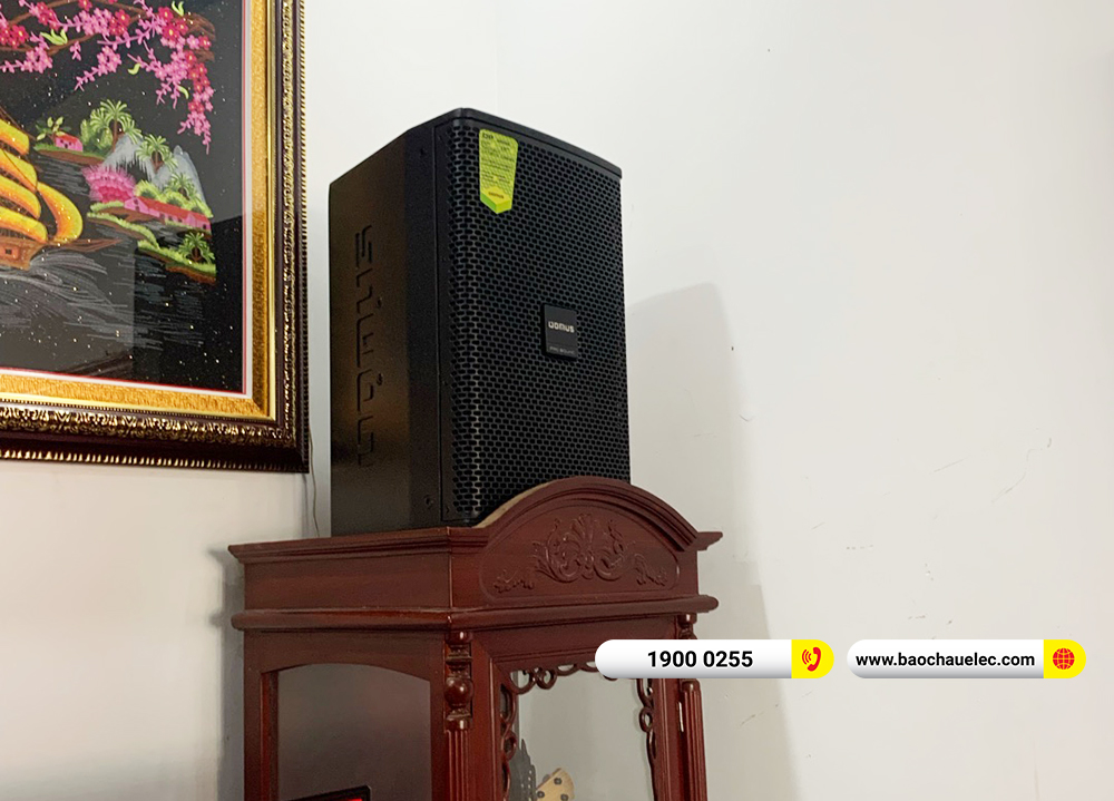 Lắp đặt d&agrave;n karaoke Domus gần 25tr cho anh H&ograve;a ở B&agrave; Rịa Vũng T&agrave;u