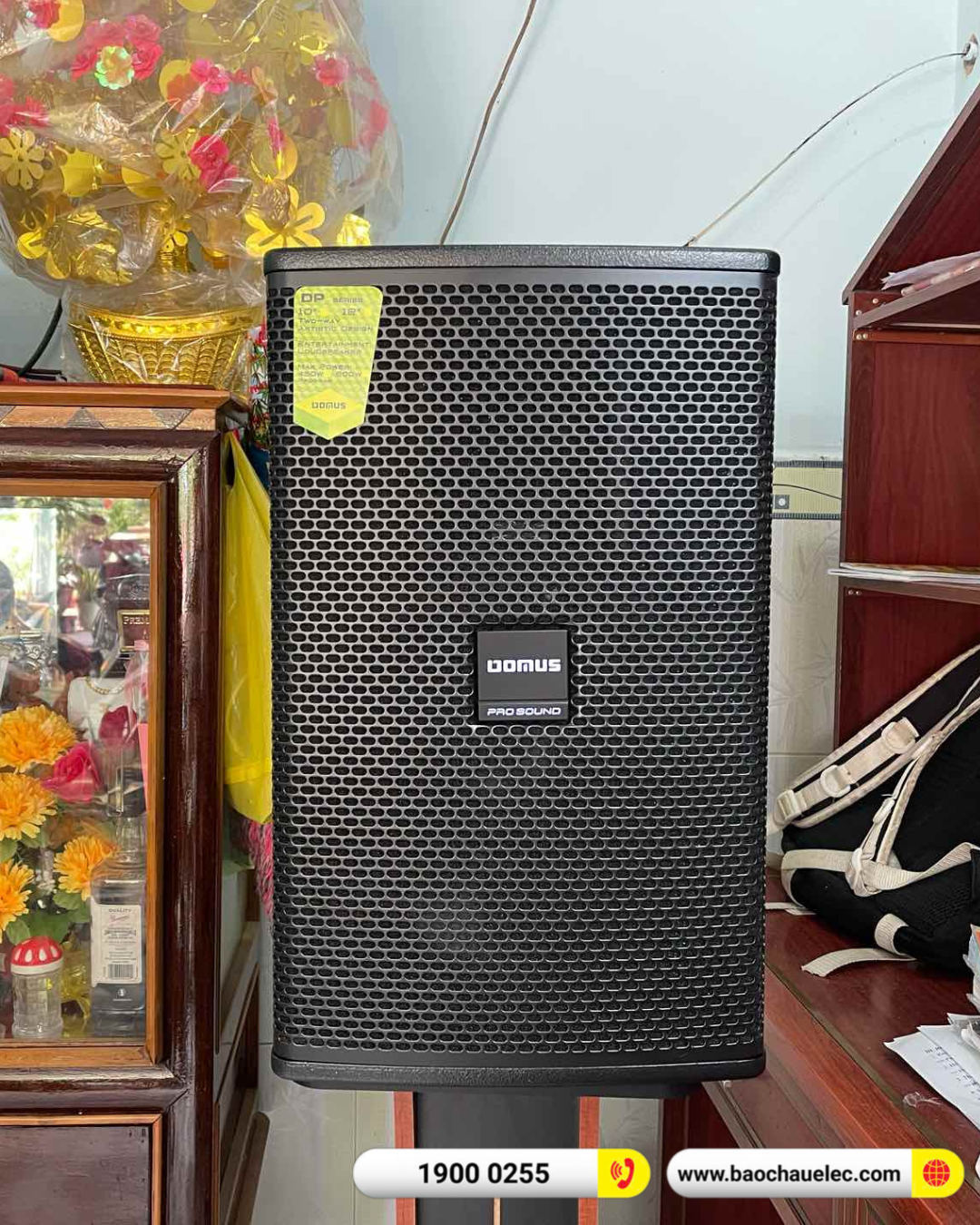 Lắp đặt d&agrave;n karaoke Domus hơn 28tr cho anh H&oacute;a tại Hậu Giang