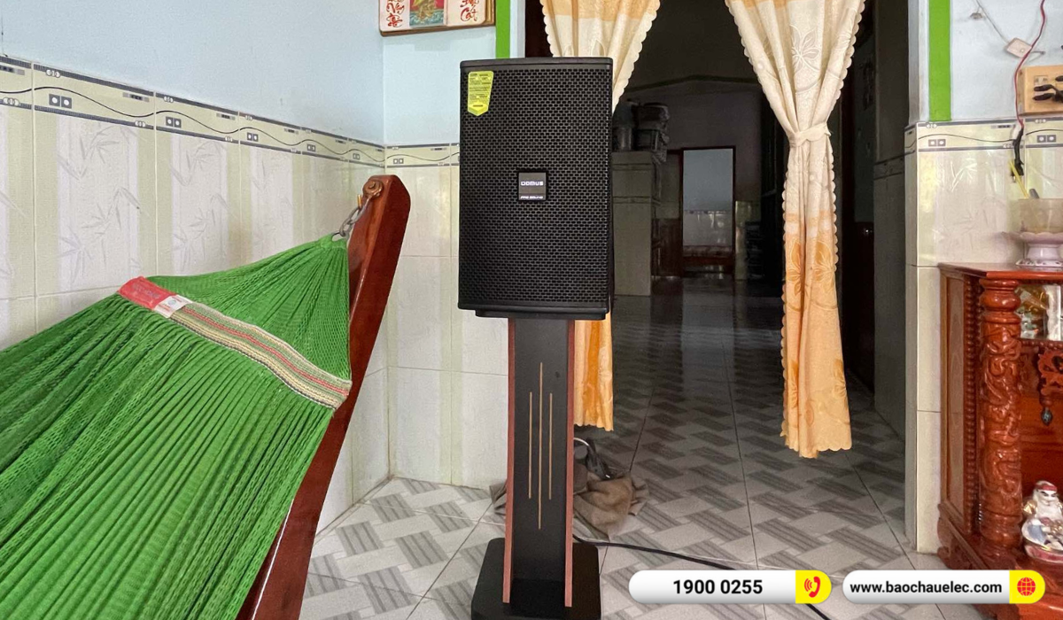 Lắp đặt d&agrave;n karaoke Domus hơn 28tr cho anh H&oacute;a tại Hậu Giang