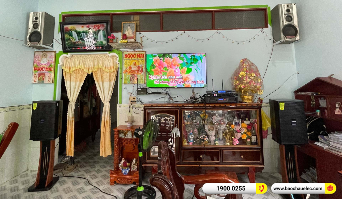 Lắp đặt d&agrave;n karaoke Domus hơn 28tr cho anh H&oacute;a tại Hậu Giang