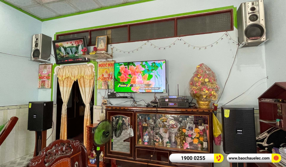 Lắp đặt d&agrave;n karaoke Domus hơn 28tr cho anh H&oacute;a tại Hậu Giang