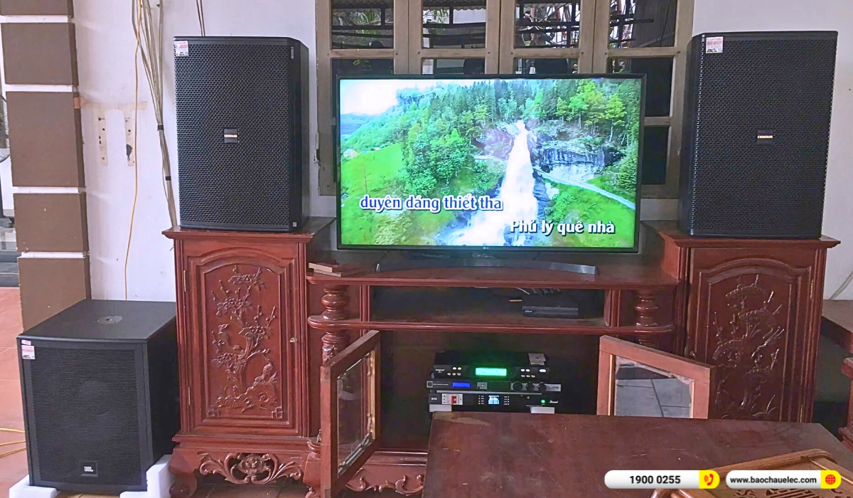 Lắp đặt d&agrave;n karaoke Domus hơn 62tr cho anh Hội tại Bắc Giang