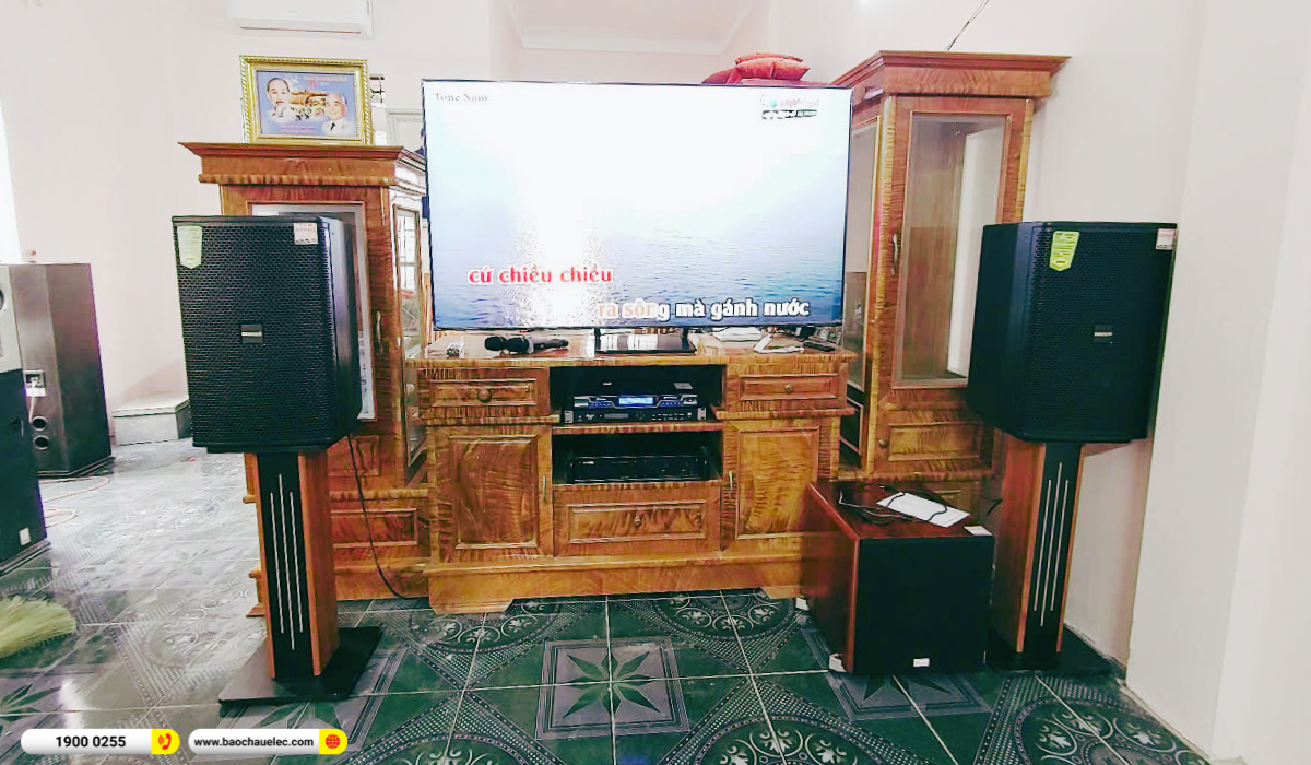 Lắp đặt d&agrave;n karaoke Domus hơn 33tr cho anh Ki&ecirc;n tại Thanh H&oacute;a