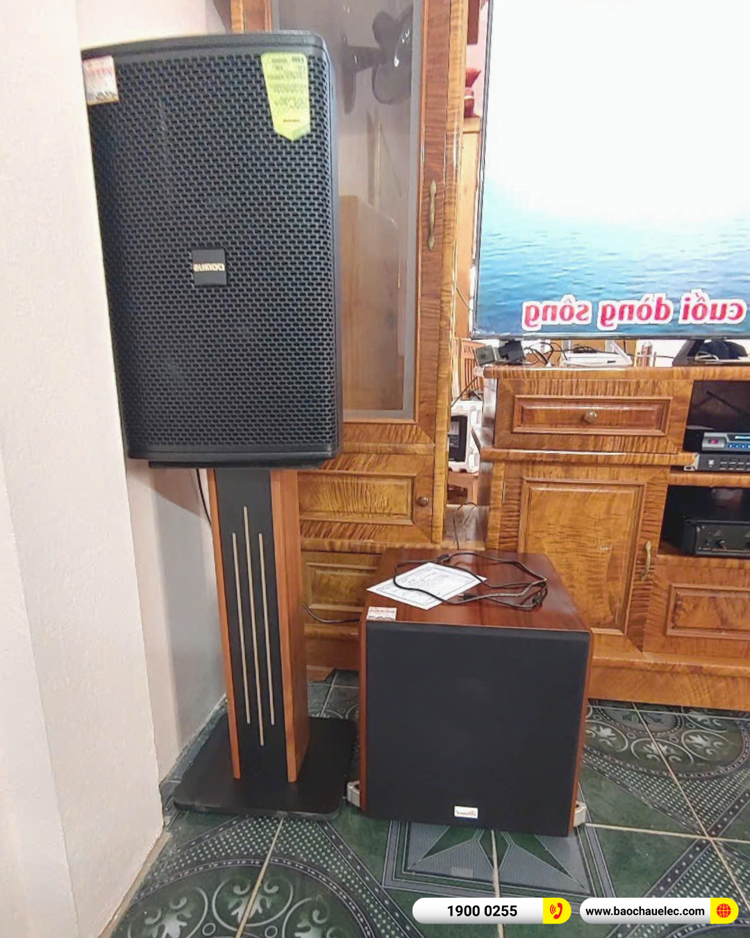 Lắp đặt d&agrave;n karaoke Domus hơn 33tr cho anh Ki&ecirc;n tại Thanh H&oacute;a