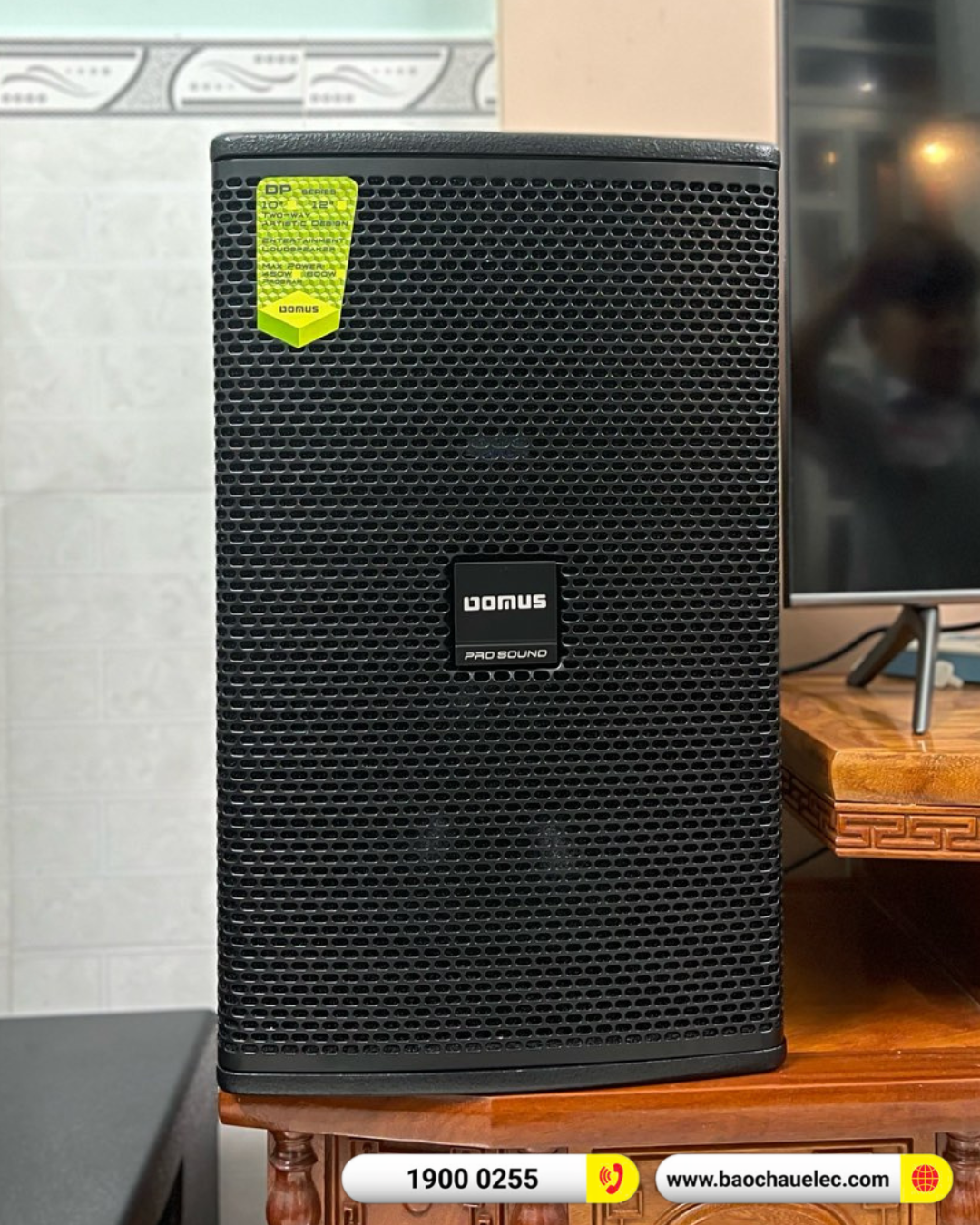 Lắp đặt d&agrave;n karaoke Domus hơn 31tr cho anh Minh tại Đồng Nai